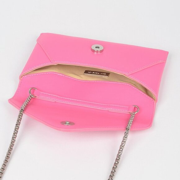 Faux Leather Small Envelope Clutch - Picture 3 of 8